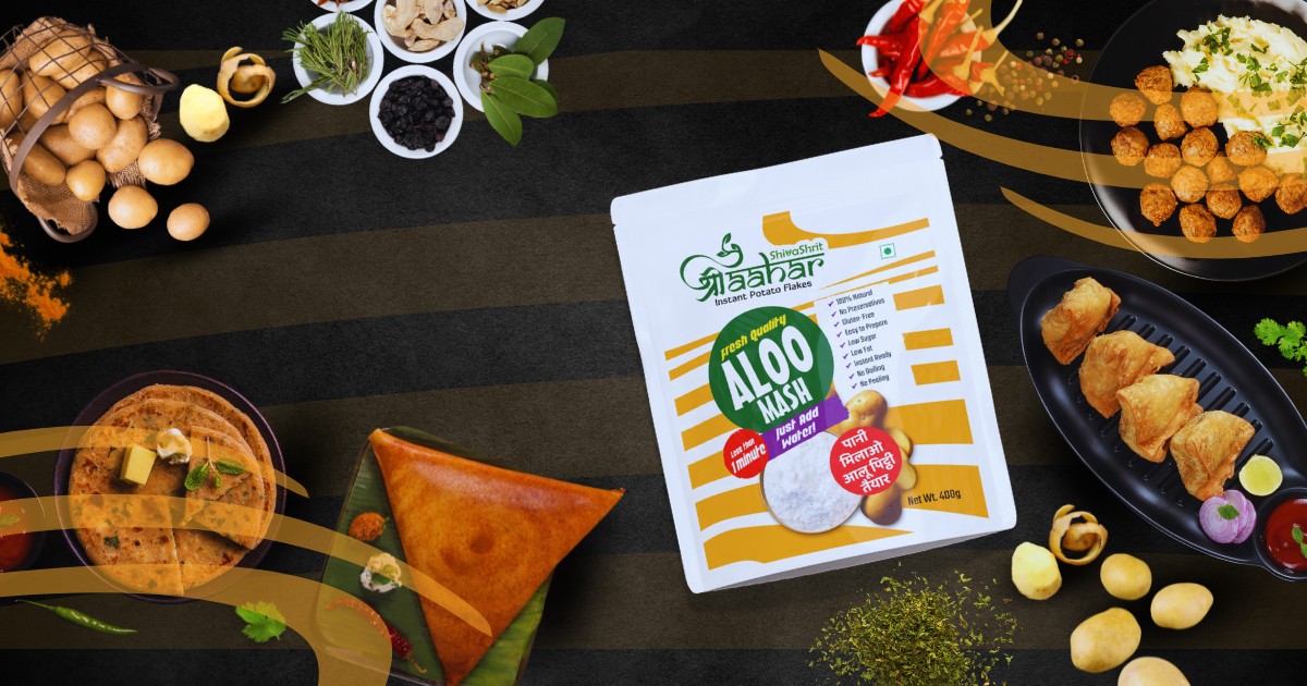 Shree Aahar- Healthy Mashed Potato for Quick and Tasty Meals