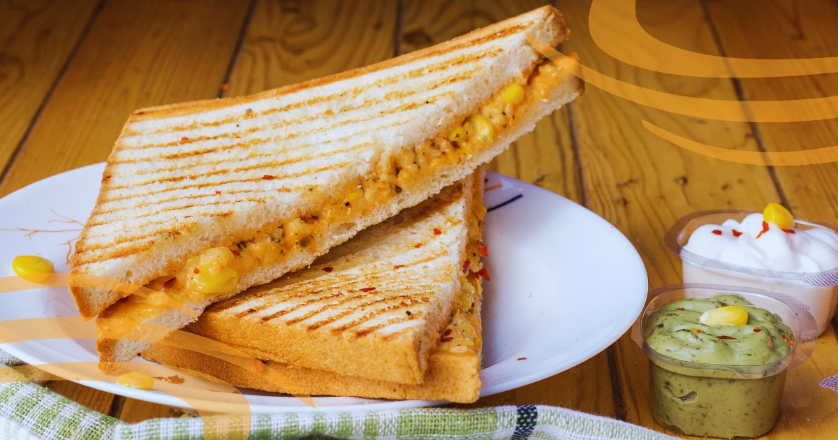 Shree Aahar-Quick and Tasty Grilled Aloo Sandwich Recipe with Shree Aahar - Shree Aahar Shree Aahar-Quick and Tasty Grilled Aloo Sandwich Recipe with Shree Aahar