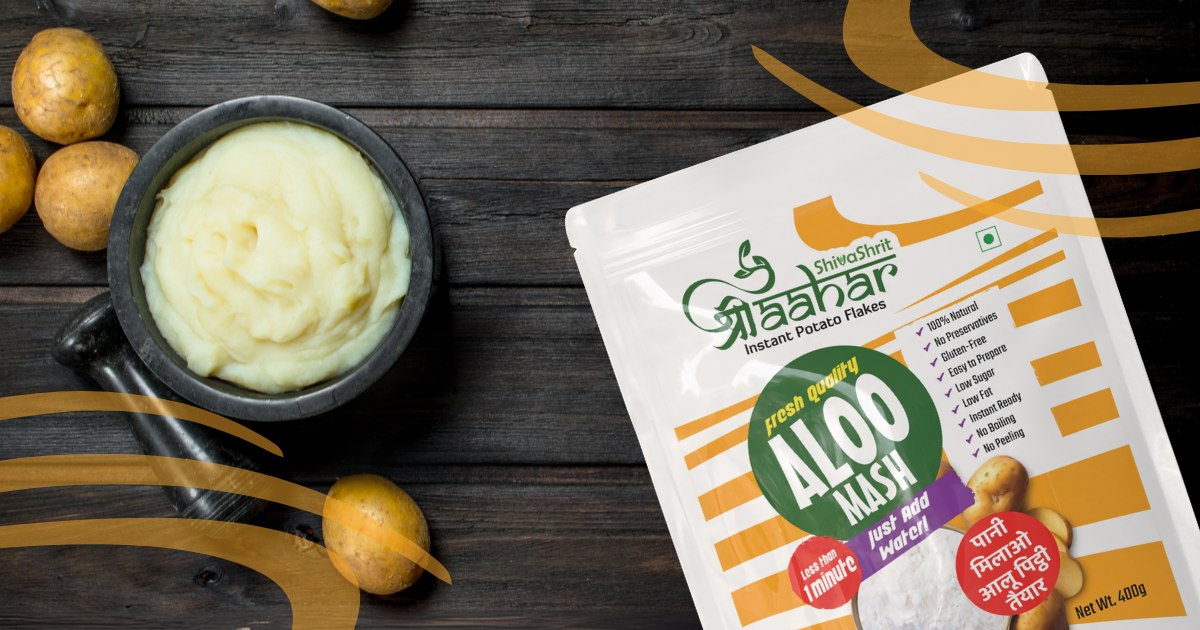 Shree Aahar-Perfect Mashed Potatoes Made Simple and Quick