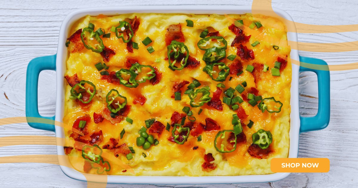 Shree Aahar-Loaded Mashed Potato Casserole Recipe for Busy Days - Shree Aahar Shree Aahar-Loaded Mashed Potato Casserole Recipe for Busy Days