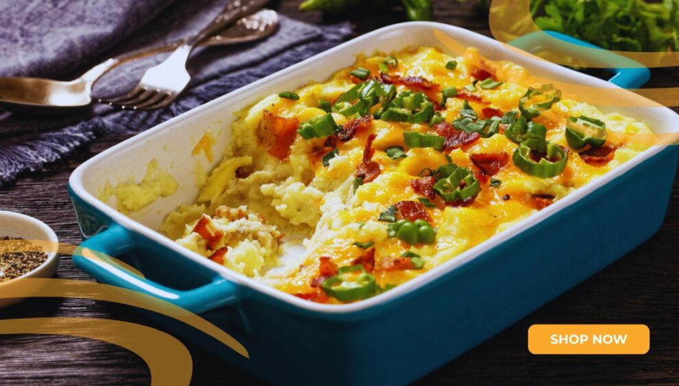Shree Aahar-Loaded Mashed Potato Casserole Recipe for Busy Days - Shree Aahar Shree Aahar-Loaded Mashed Potato Casserole Recipe for Busy Days