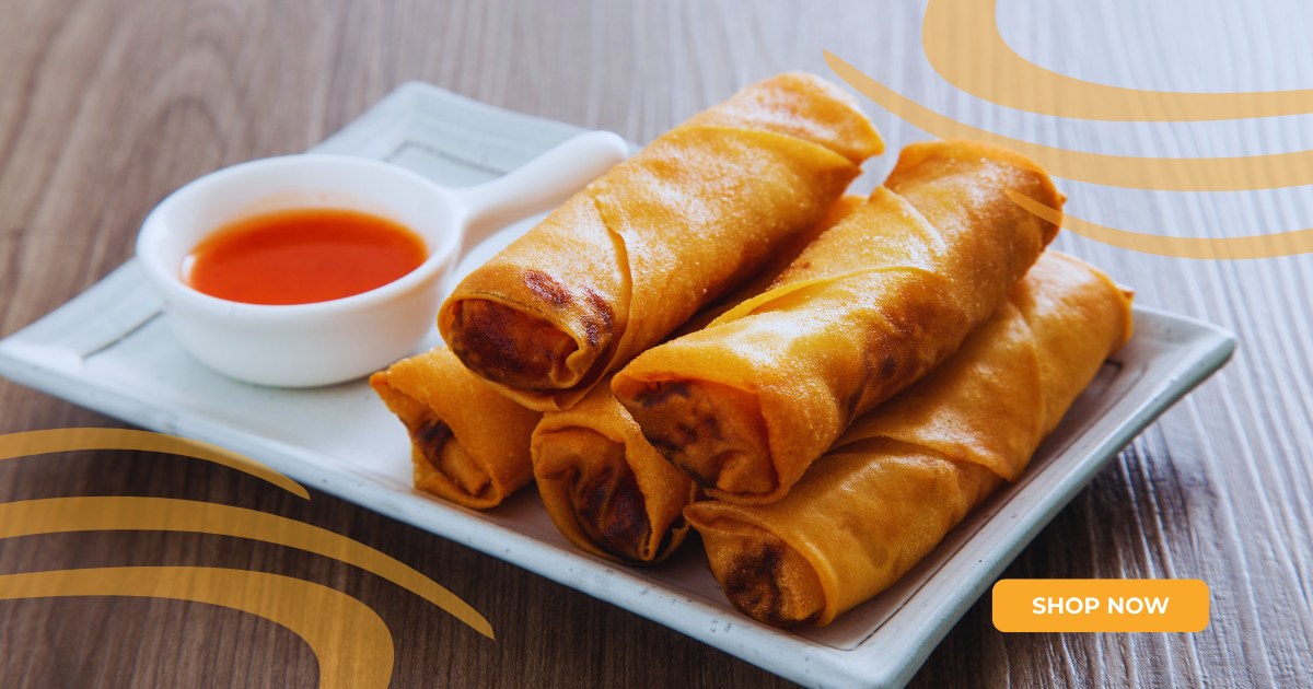 Shree Aahar-Shree Aahar - Spring Rolls with Spicy Aloo Mash Prepared Instantly