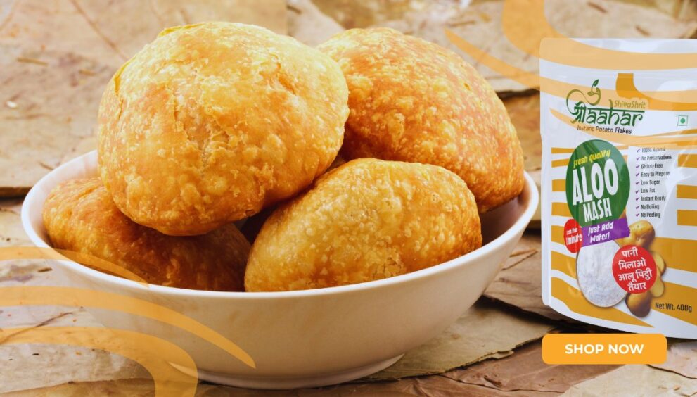 Shree Aahar-Quick and Easy Aloo Kachori Recipe with Instant Aloo Mash - Shree Aahar Shree Aahar-Quick and Easy Aloo Kachori Recipe with Instant Aloo Mash