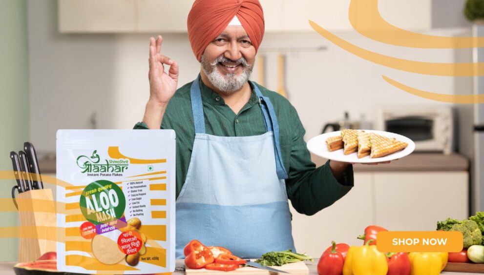 Shree Aahar - One Minute Aloo Mash Meals for Busy Days