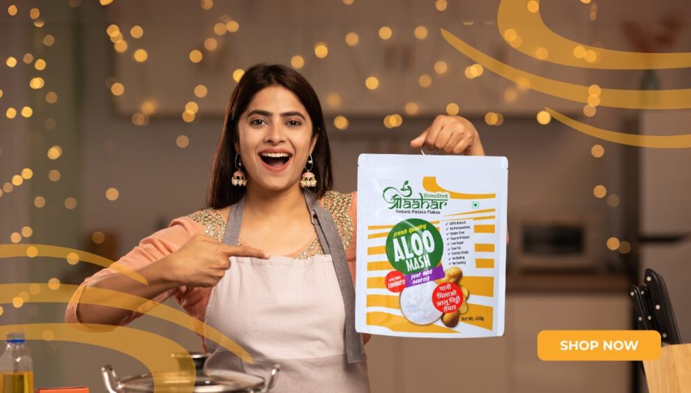 Shree Aahar - Quick and Easy Meals with Aloo Mash - Shree Aahar Shree Aahar - Quick and Easy Meals with Aloo Mash