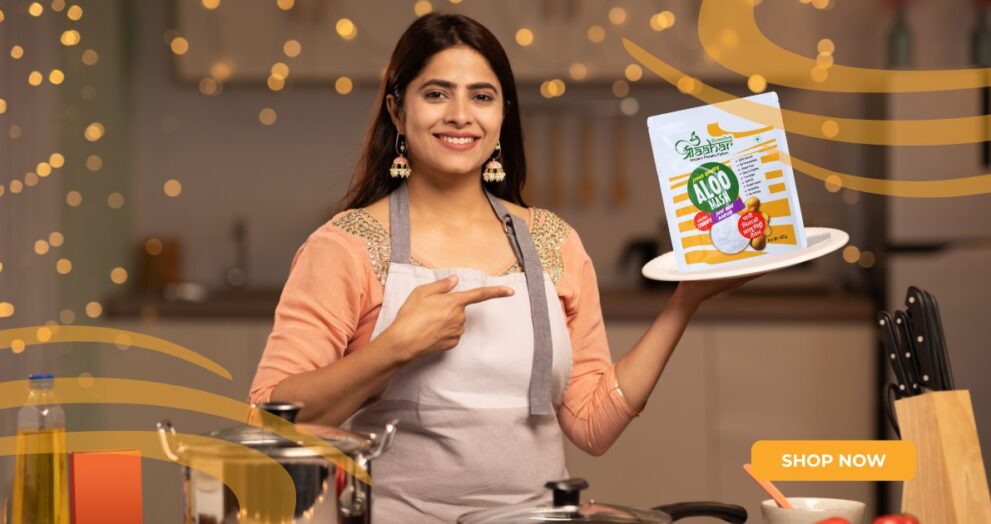 Shree Aahar - Fast and Nutritious Meals with 1 Minute Aloo Mash