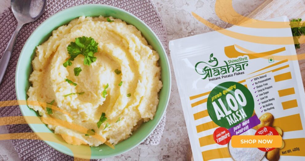 Shree Aahar - Fresh Quality Aloo Mash Made Easy