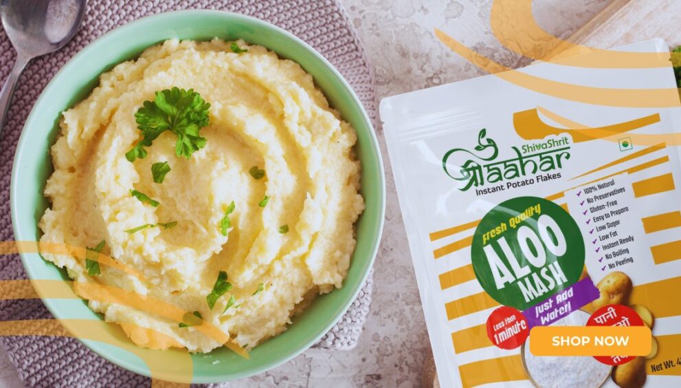 Shree Aahar - Fresh Quality Aloo Mash Made Easy - Shree Aahar Shree Aahar - Fresh Quality Aloo Mash Made Easy