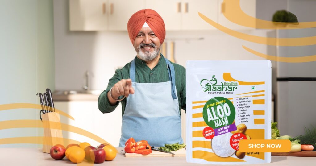 Shree Aahar - Quick and Easy Meal Ideas Using Healthy Aloo Mash