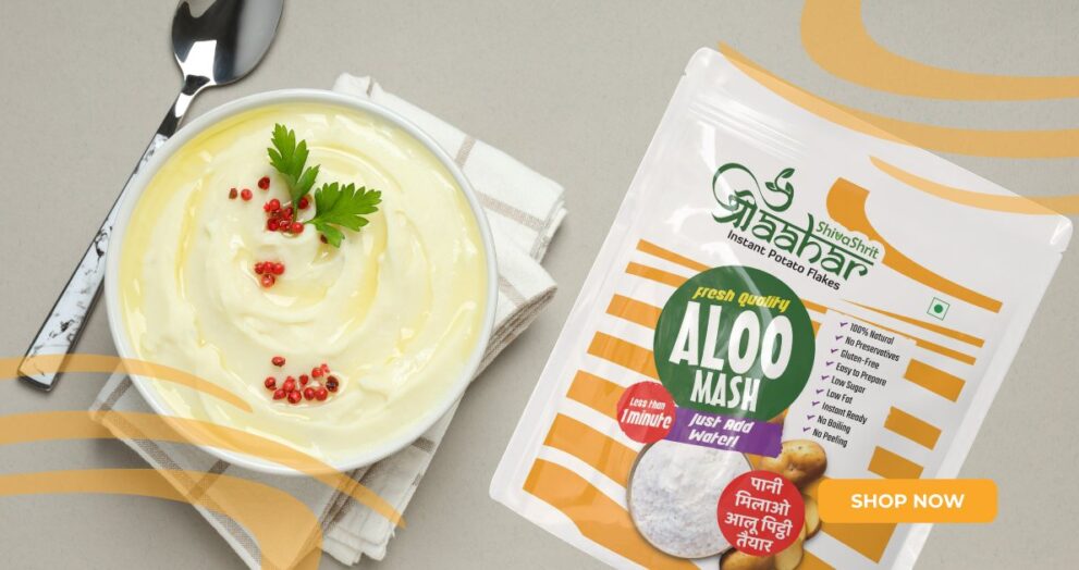 Shree Aahar - Baked and Healthy Aloo Mash Recipes for Quick Cravings