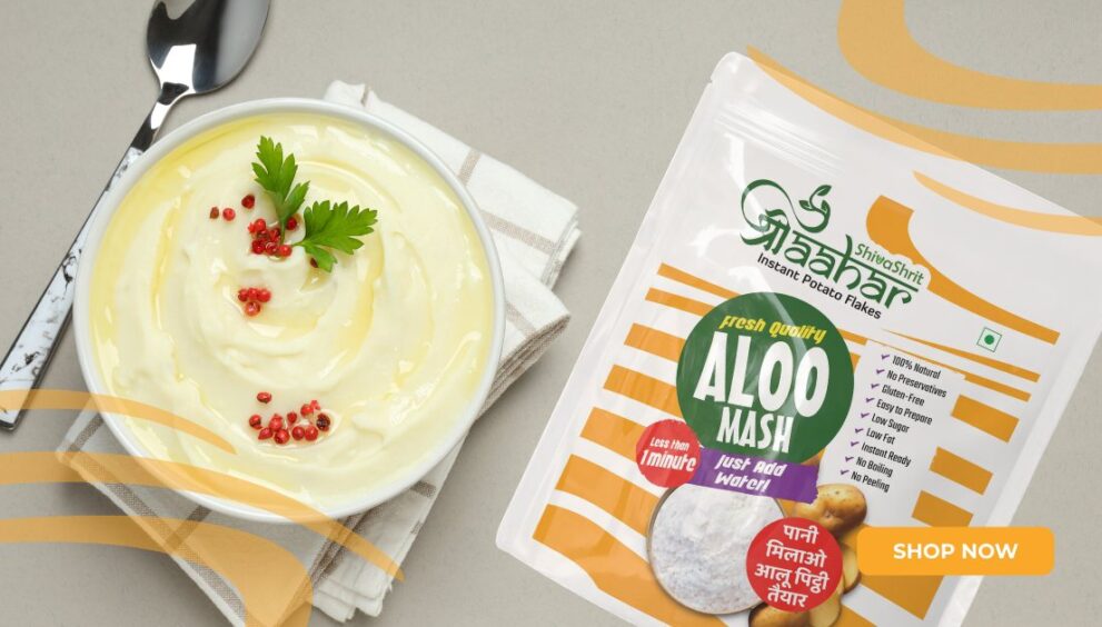 Shree Aahar - Baked and Healthy Aloo Mash Recipes for Quick Cravings