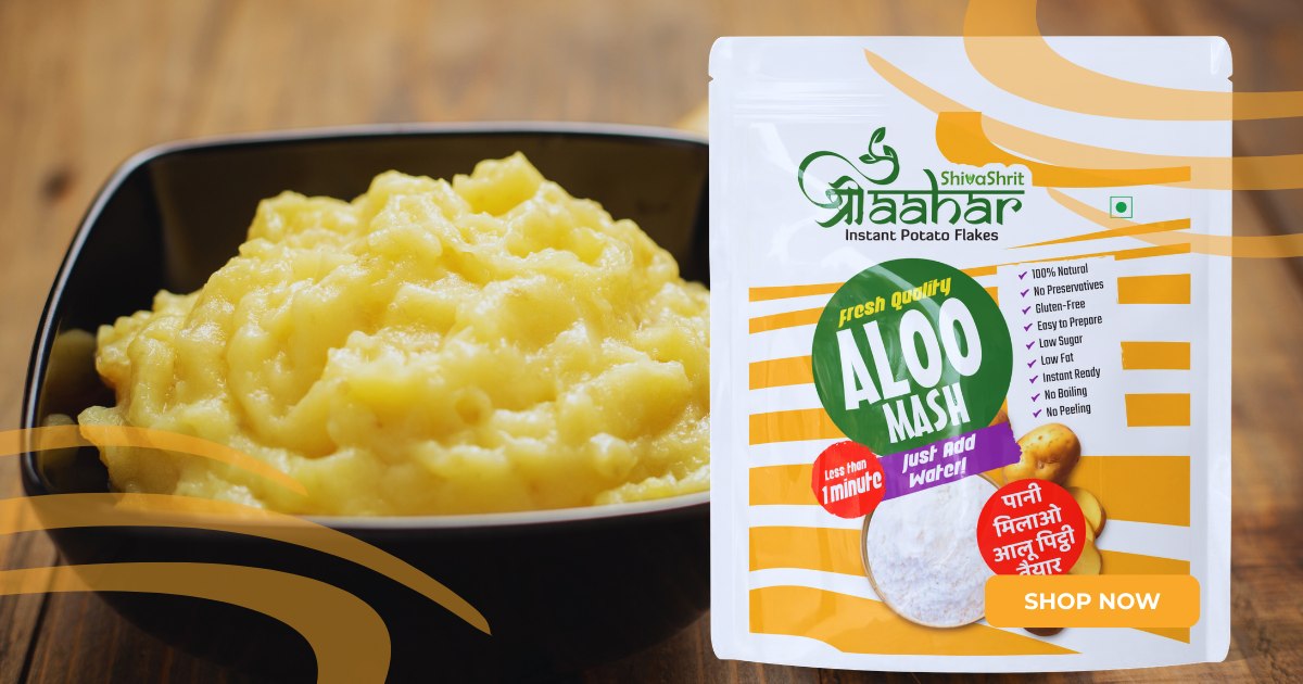 Shree Aahar - One Minute Aloo Mash for Guilt-Free Snacking