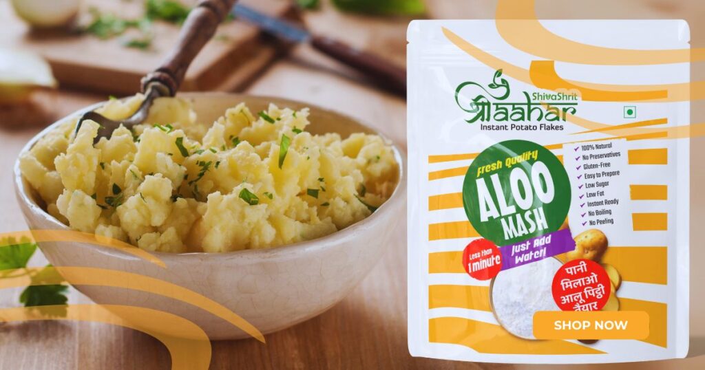 Shree Aahar - One Minute Aloo Mash for Quick Cooking