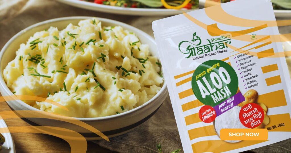 Shree Aahar-Save Time and Serve Fresh with 1 Minute Aloo Mash
