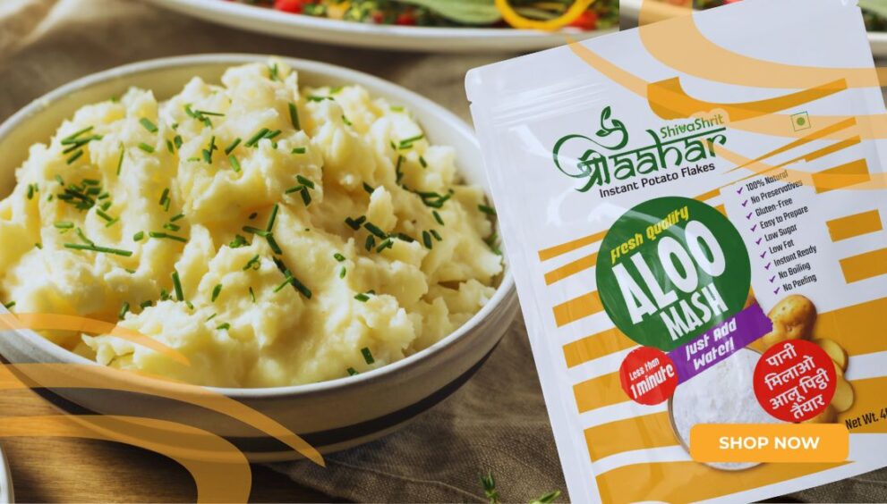 Shree Aahar-Save Time and Serve Fresh with 1 Minute Aloo Mash
