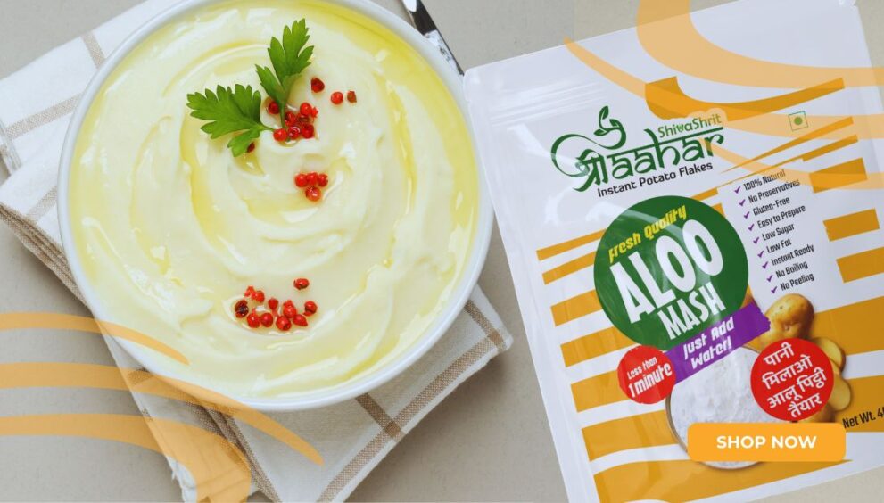 Shree Aahar-Best Quality Potato Flakes for Effortless Cooking at Home 1 - Shree Aahar Shree Aahar-Best Quality Potato Flakes for Effortless Cooking at Home 1