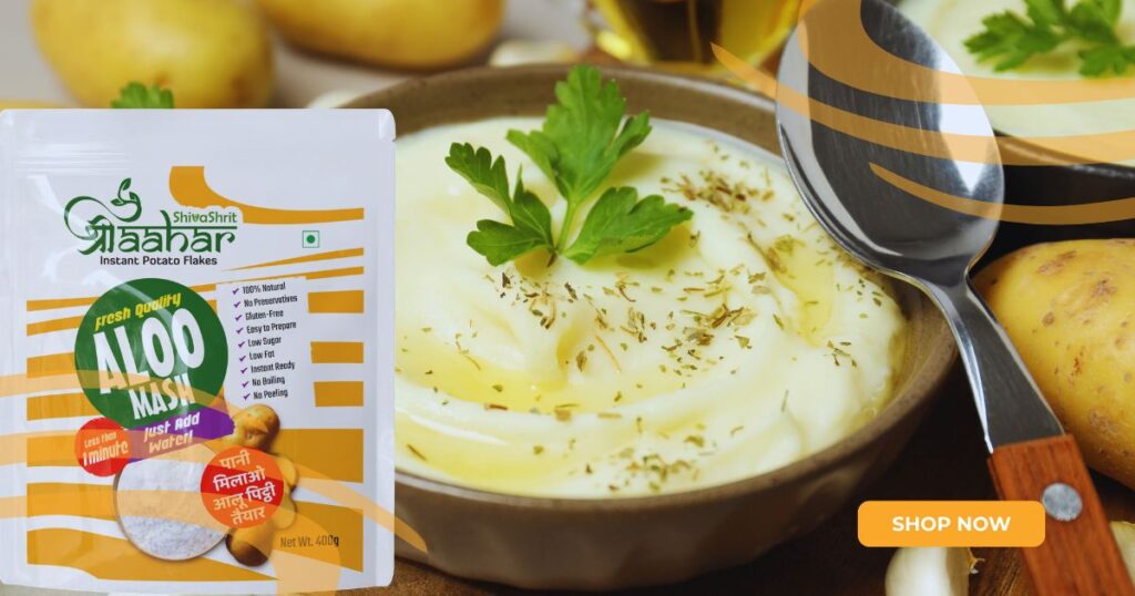 Shree Aahar-Save Time in the Kitchen with Aloo Mash Powder
