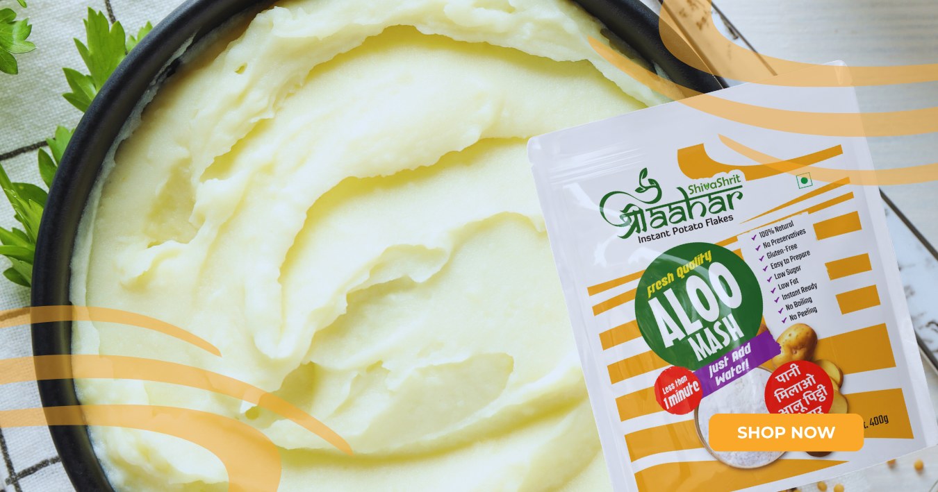 Shree Aahar-Using an Aloo Mash Maker for Smooth Potato Perfection