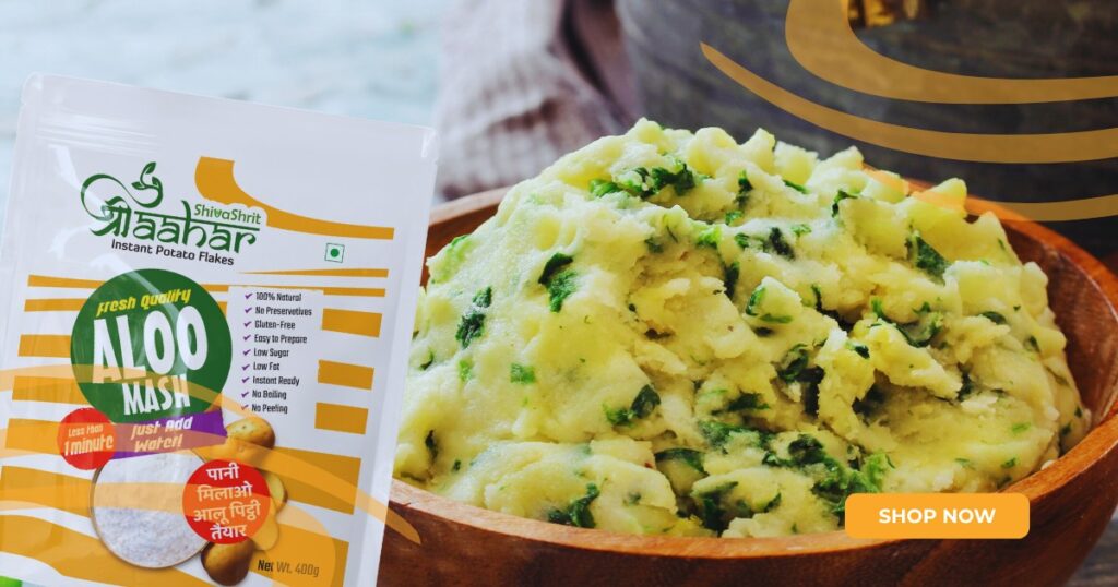 Shree Aahar - Leading Aloo Mash Manufacturer Brings Quick Solutions 1