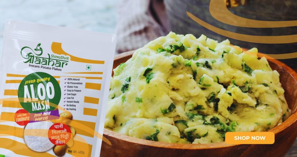 Shree Aahar - Leading Aloo Mash Manufacturer Brings Quick Solutions 1