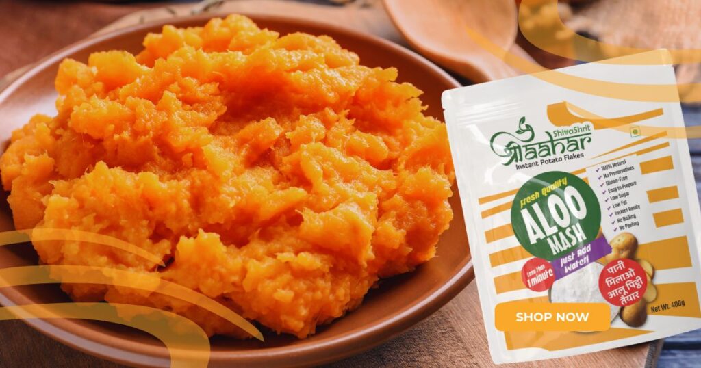 Shree - Shree Aahar 1 Minute Aloo Mash Ideal for Daily Meals